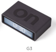 画像をギャラリービューアに読み込む, LEXON(レクソン)FLIP+ 液晶ディスプレイアラーム時計