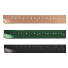 画像をギャラリービューアに読み込む, LEXON (レクソン) CITY RULER アルミニウム製 20cm定規 ものさし スリークルーラー LD135