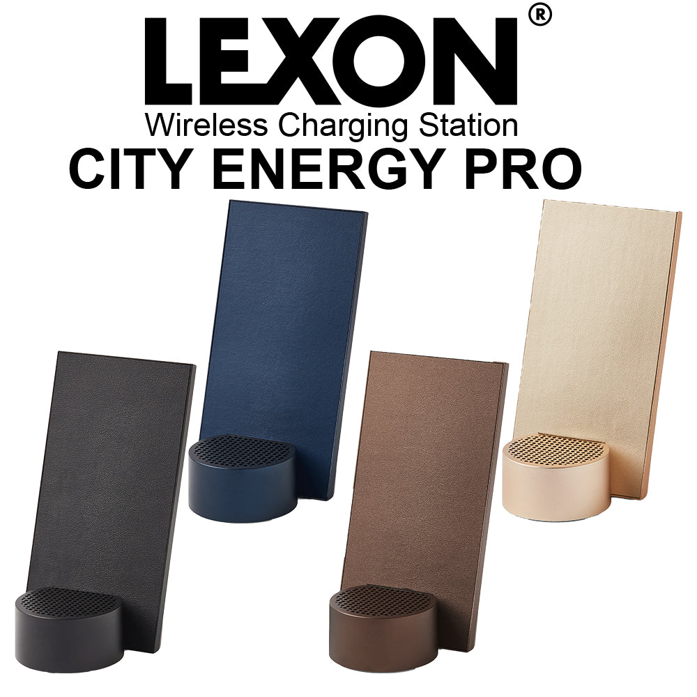 ワイヤレス充電器・Bluetoothスピーカーが一つになったオシャレデバイス　LEXON CITY ENERGY PRO LD145