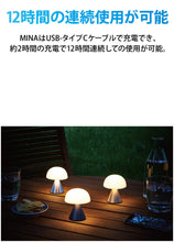 画像をギャラリービューアに読み込む, LEXON(レクソン)MINA ミニLEDランプ LH60