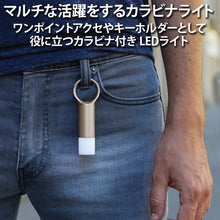 画像をギャラリービューアに読み込む, カラビナ付きマルチLEDライト FNOMADAY FLASH LL137