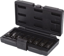 画像をギャラリービューアに読み込む, 1/2" Impact bit socket set for TX screws 8 pcs T30-T80
