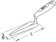 画像をギャラリービューアに読み込む, Gauging trowel 140mm
