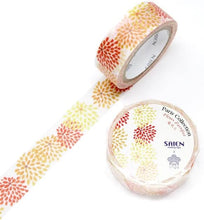 画像をギャラリービューアに読み込む, SAIEN マスキングテープ 菊花火 15mm×7m TR-4028

