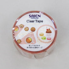 画像をギャラリービューアに読み込む, SAIEN マスキングテープ クリア Tea party 20mm×3ｍ HR-1012
