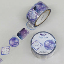 画像をギャラリービューアに読み込む, SAIEN マスキングテープ クリア 星座 20mm×3ｍ HR-1017

