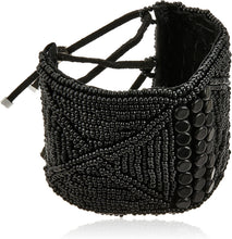 画像をギャラリービューアに読み込む, LCBL0 - Leather Bracelet Cuff
