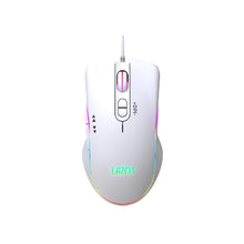 画像をギャラリービューアに読み込む, LAZOS(ラソス) RGBゲーミングマウス 7ボタン ホワイト マウス PC パソコン ゲーム用 L-MSG7-W
