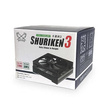 画像をギャラリービューアに読み込む, SCYTHE CPUクーラー 「SHURIKEN3」全高39ｍｍロープロファイル設計 LGA185X対応
