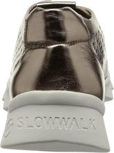 画像をギャラリービューアに読み込む, SLOWWALK 10516W NIBIRU-W METALIZADO GOLD SINISA BLANCO PURO スローウォーク スニーカー 10516W ゴールド 37

