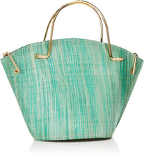画像をギャラリービューアに読み込む, Bangle Day Seagreen Small Basket Handbag Seagreen
