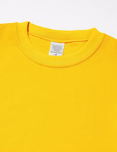 画像をギャラリービューアに読み込む, F-STYLE 二段構成（両面編）吸汗速乾無地Tシャツ　F-SD020728-イエロー-S
