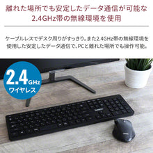 画像をギャラリービューアに読み込む, 3R solution ワイヤレスマウス 無線 マウス keeece キース 5ボタン ブラック 3R-KCWMS03
