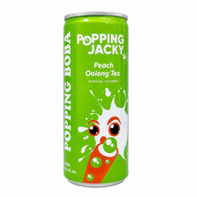 画像をギャラリービューアに読み込む, POPPING JACKY 240ml ピーチ烏龍茶
